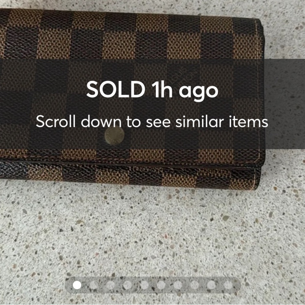 SOLD - LV Tresor Wallet✨